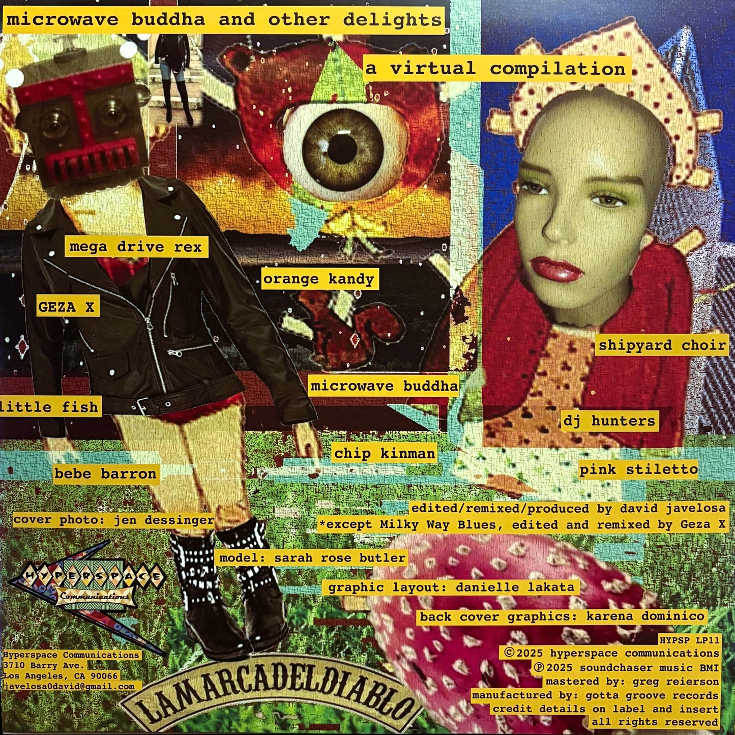 V/A – Microwave Buddha & Other Delights • A Virtual Compilation Of Collaborations & Remixes LP