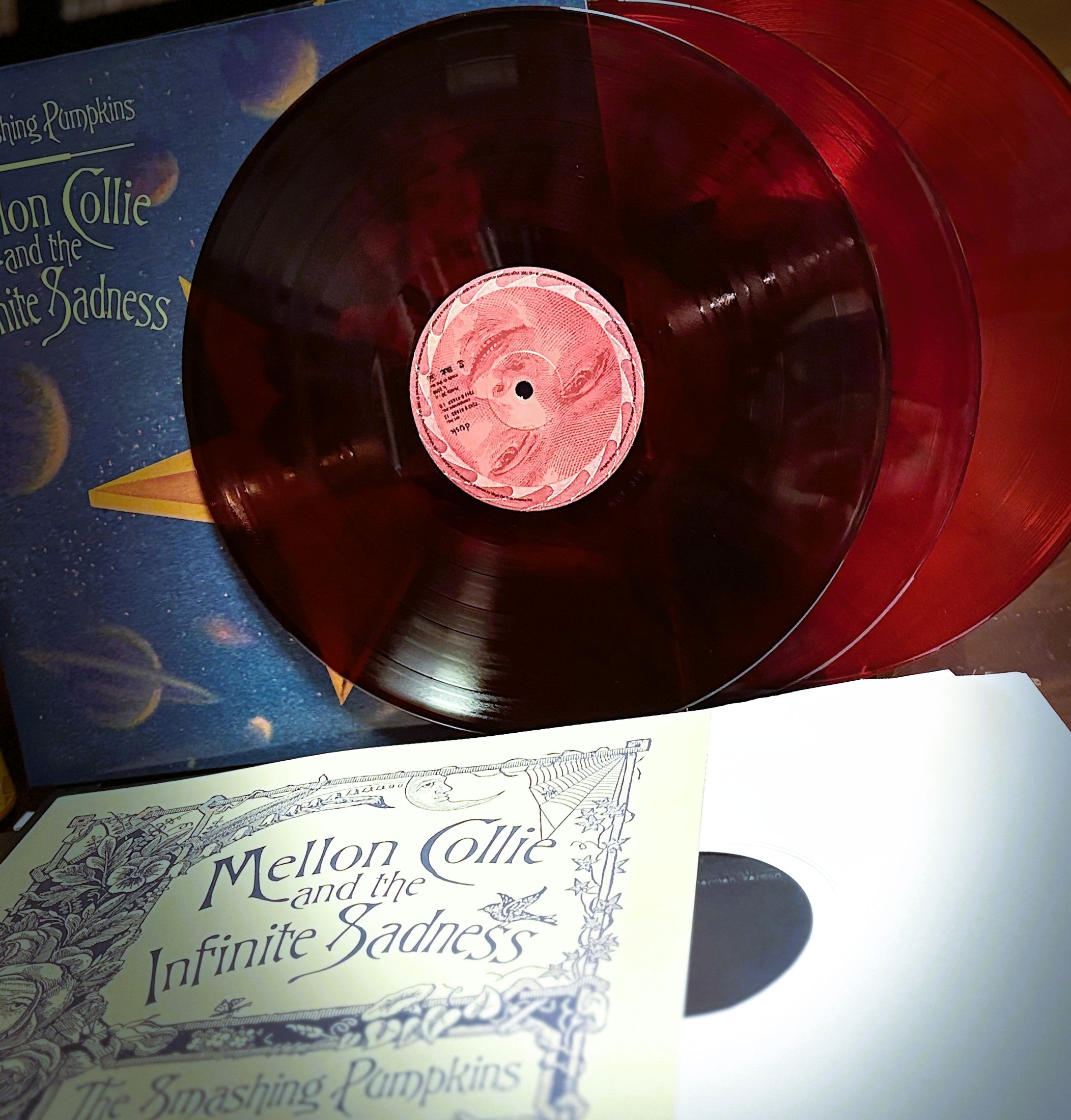 THE SMASHING PUMPKINS　レコード　3枚　セット SMASHING PUMPKINS – Mellon Collie & The Infinite Sadness 3xLP