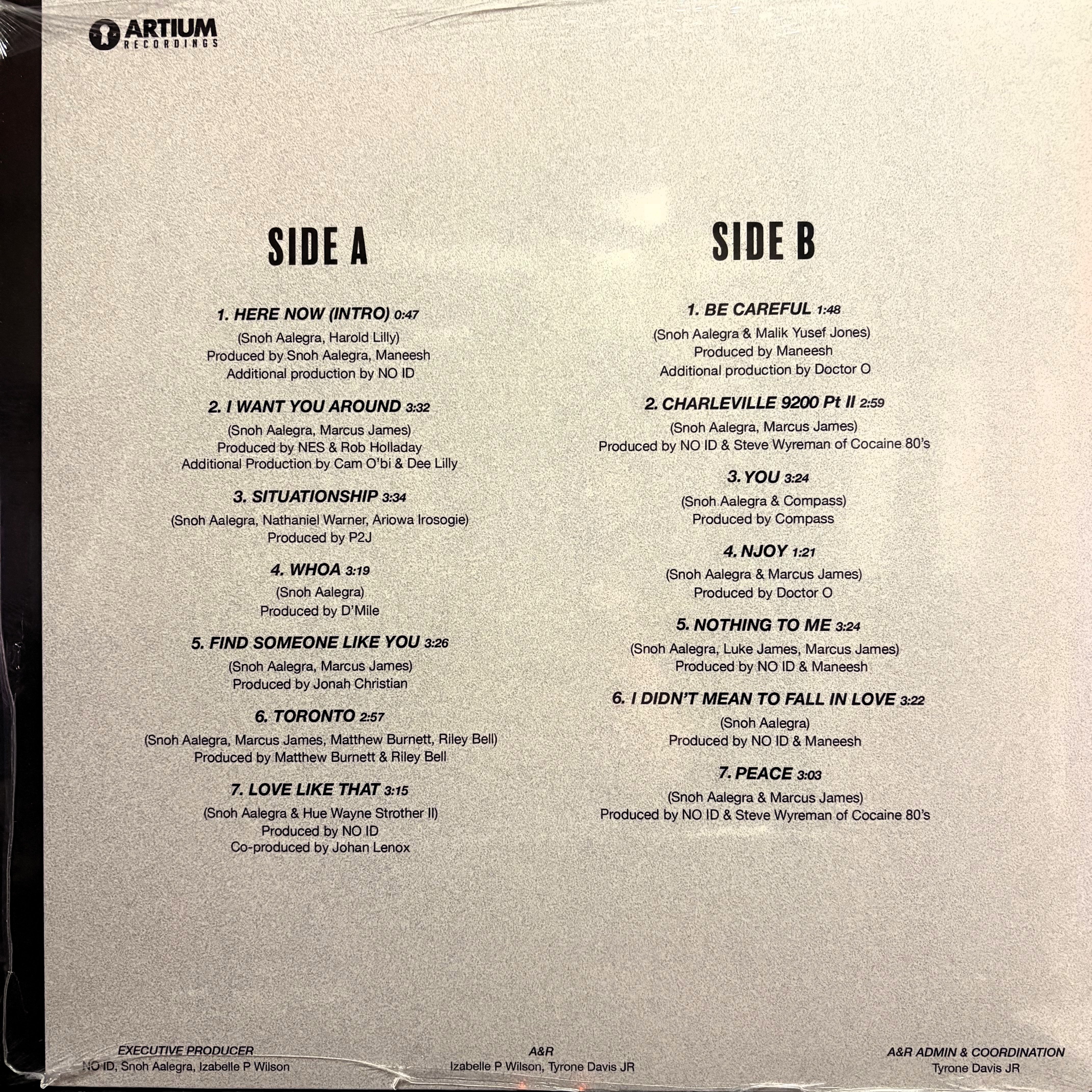 SNOH AALEGRA – Ugh, Those Feels Again LP – CITY NOISE