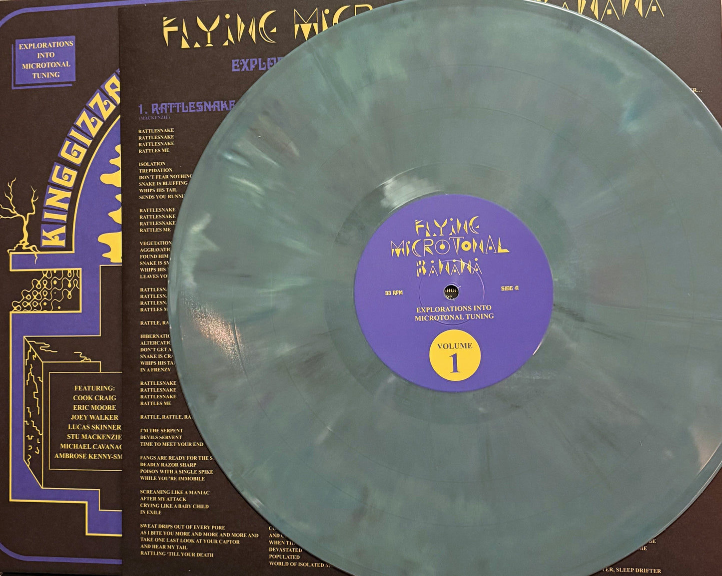 KING GIZZARD & THE LIZARD WIZARD – Flying Microtonal Banana LP ("Lucky Rainbow" vinyl)