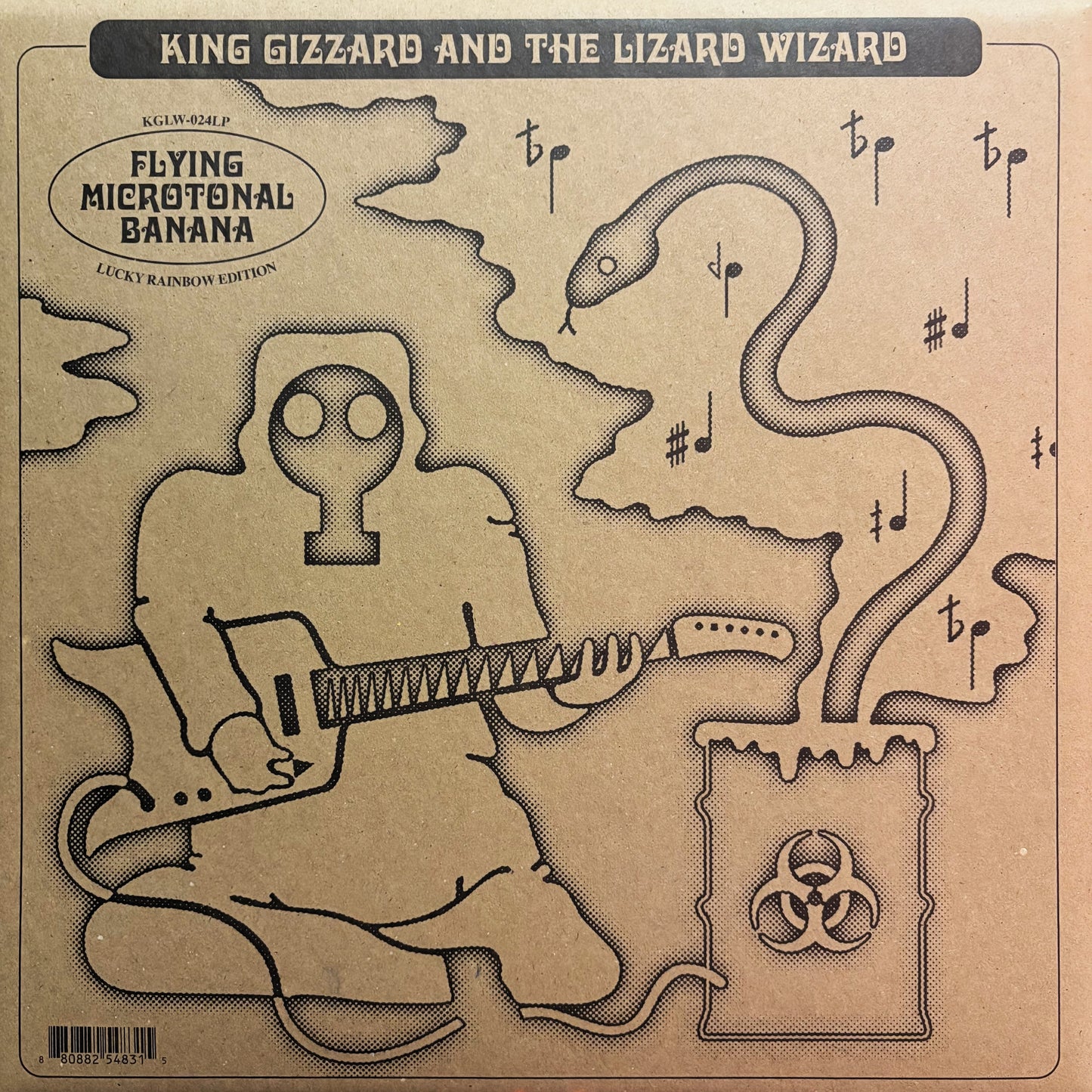 KING GIZZARD & THE LIZARD WIZARD – Flying Microtonal Banana LP ("Lucky Rainbow" vinyl)