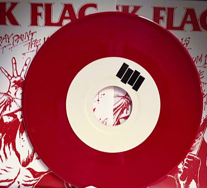 BLACK FLAG – Live #1 7" (red vinyl)