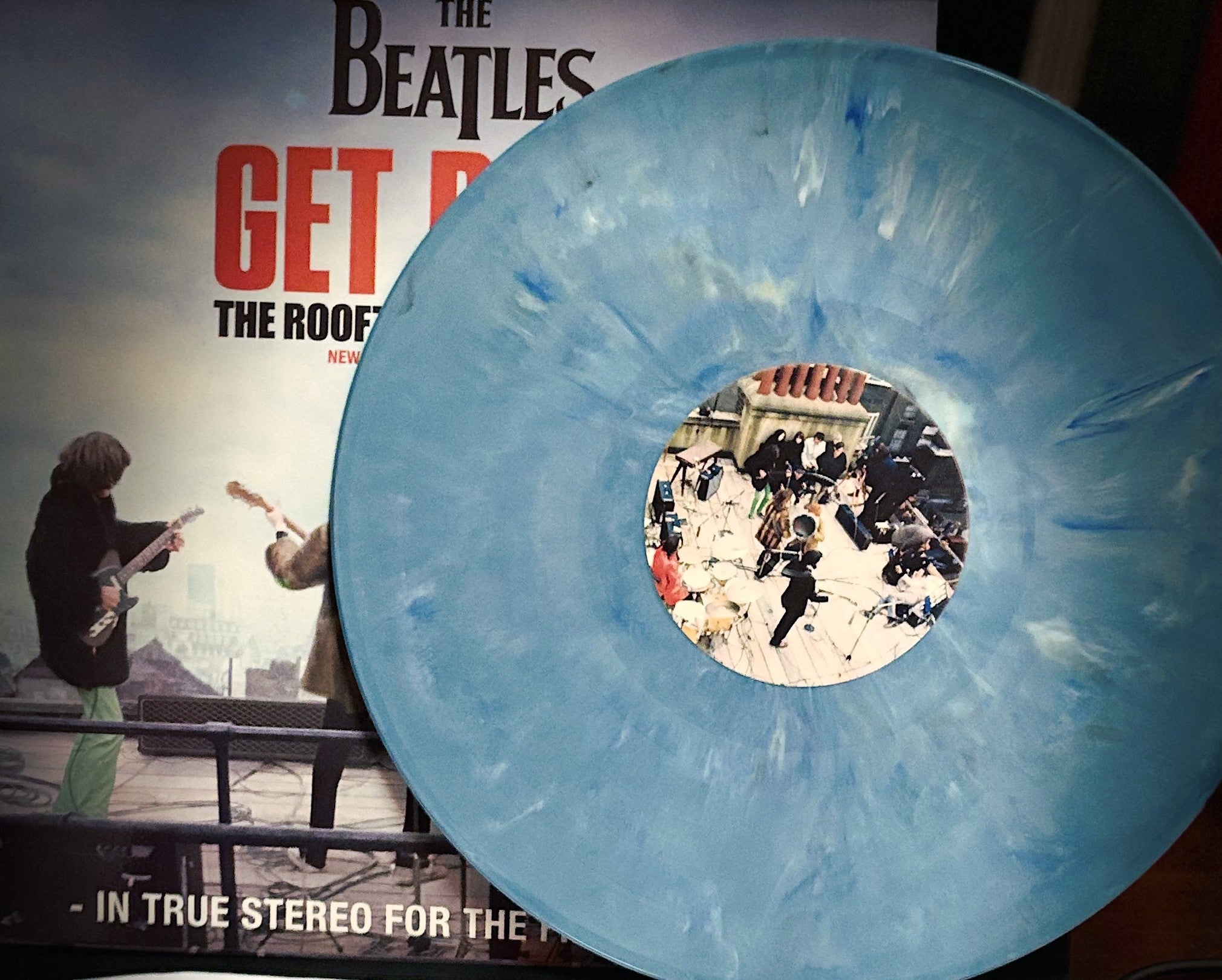 BEATLES – Get Back • The Rooftop Performance LP (color vinyl