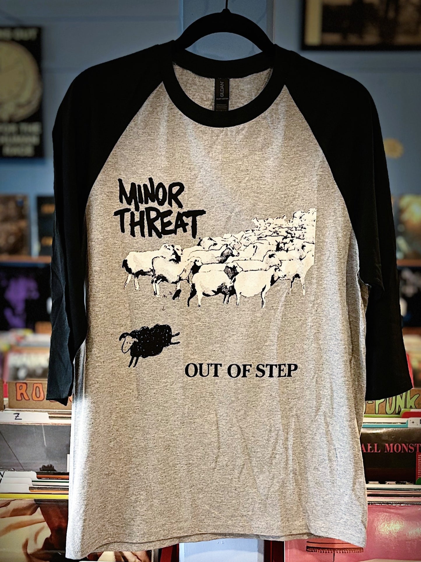 MINOR THREAT | Out Of Step Raglan