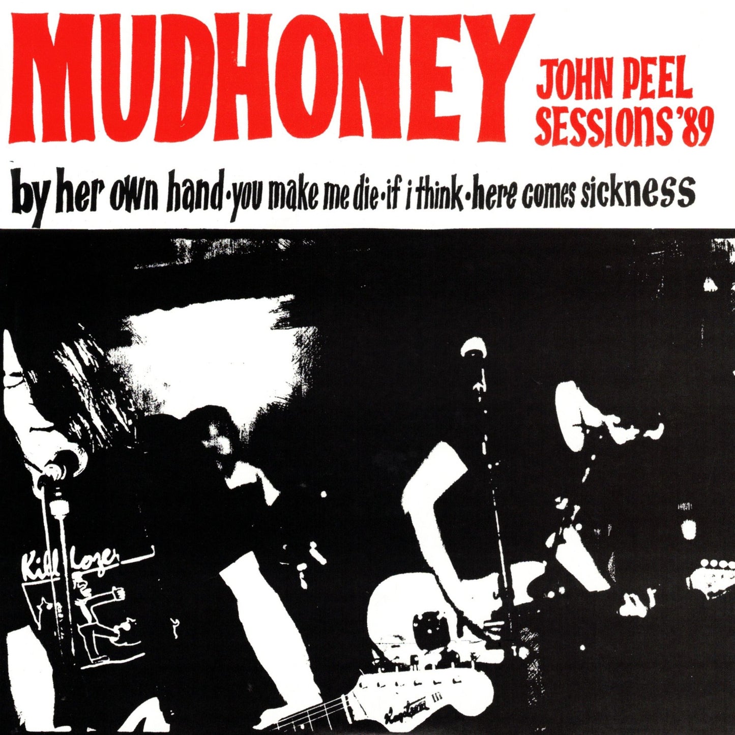 MUDHONEY – John Peel Sessions '89 7" (red translucent vinyl)