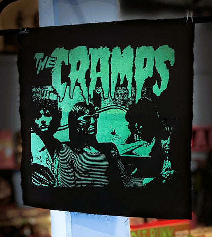 CRAMPS | Green Band Portrait BackPatch