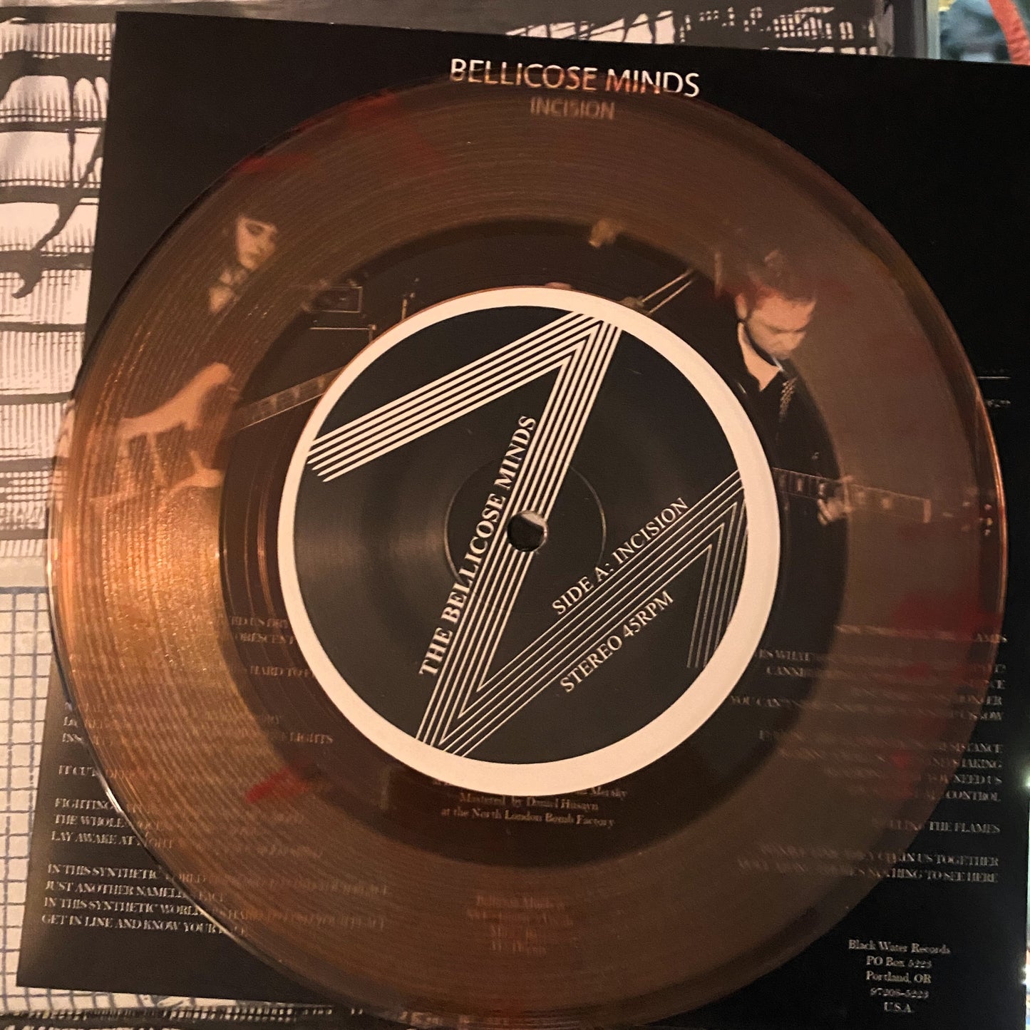 BELLICOSE MINDS – Incision 7"