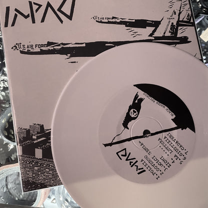 IMPACT / EU'S ARSE – Impact / Questa E' La Loro Speculazione Di Morte! 7" (white vinyl)