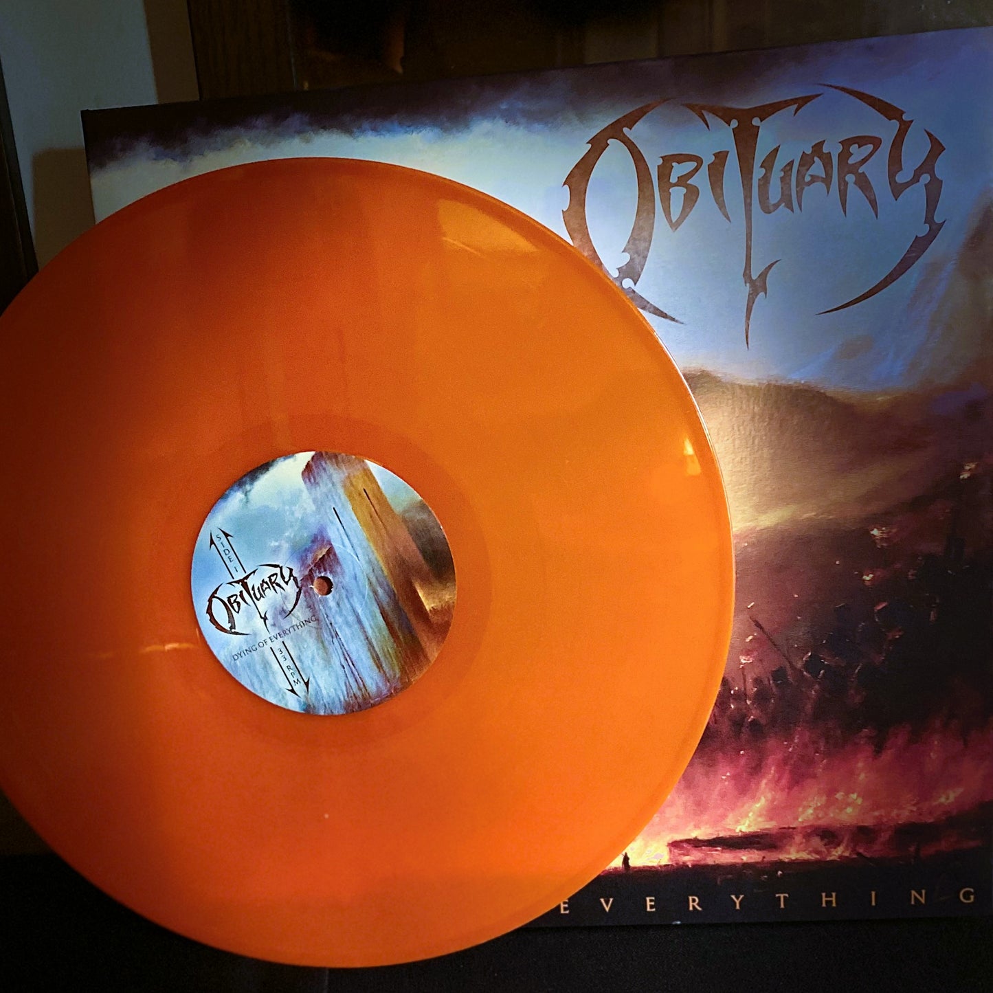 OBITUARY – Dying Of Everything LP (orange krush vinyl)