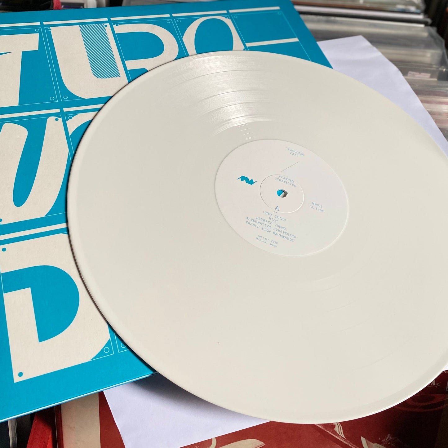 TURQUOISE DAYS – Further Strategies 2xLP (white vinyl)