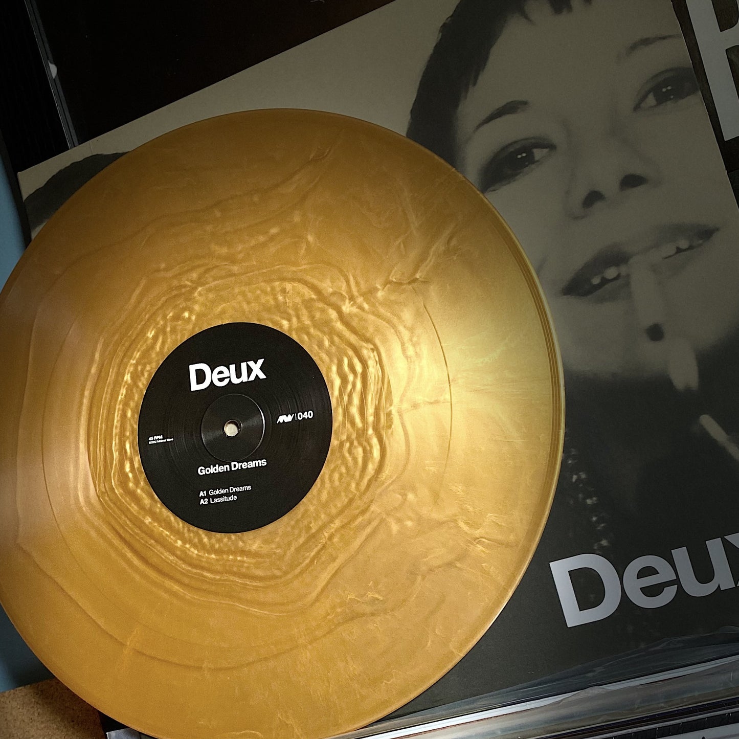 DEUX – Golden Dreams 12" EP (bright gold vinyl)