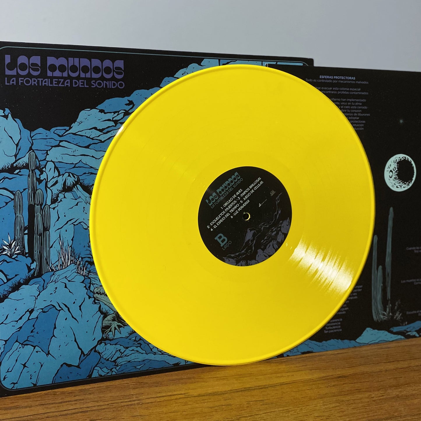 LOS MUNDOS – La Fortaleza del Sonido LP (yellow vinyl)