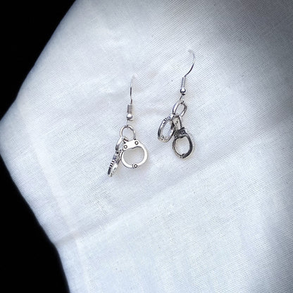 Handcuffs Earring