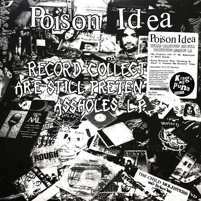 POISON IDEA – Record Collectors Are Still Pretentious Assholes L.P.