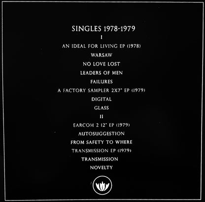 JOY DIVISION – Singles Collection 1978–1979 • Volume 1 LP (gold vinyl)