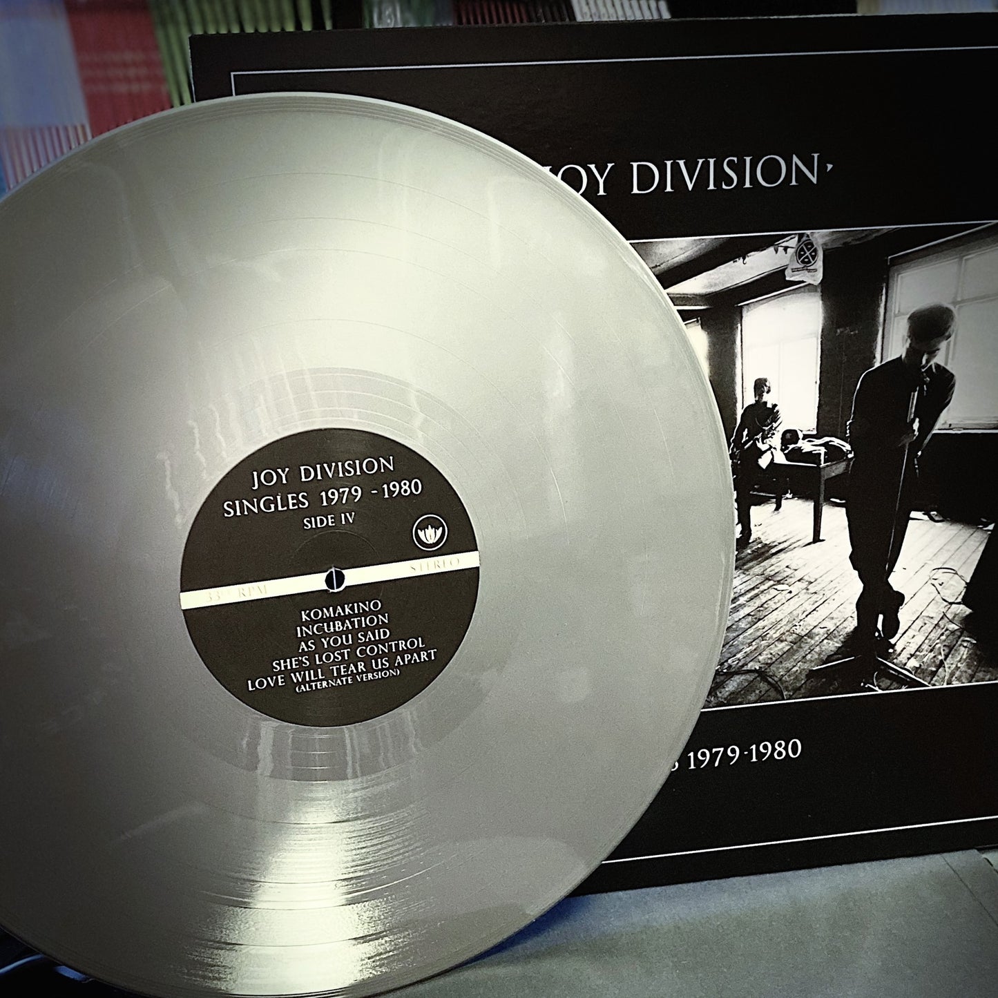 JOY DIVISION – Singles Collection 1979–1980 • Volume 2 LP (silver vinyl)