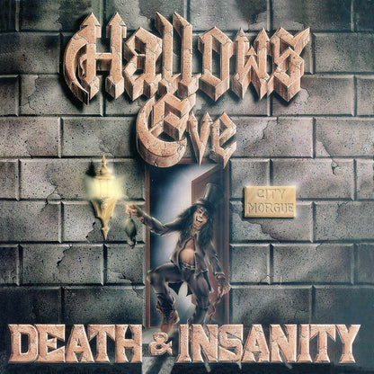 HALLOWS EVE – Death & Insanity LP ("Splay Of Death" white/black marbled vinyl)