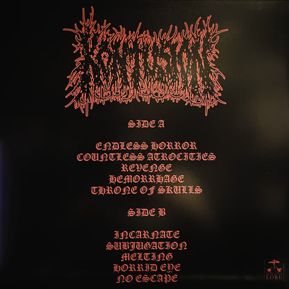 KONTUSION – Insatiable Lust For Death LP