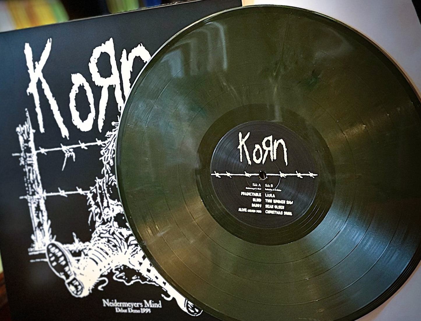 KORN – Neidermeyer's Mind • Debut Demo 1993 LP (marbled color vinyl)