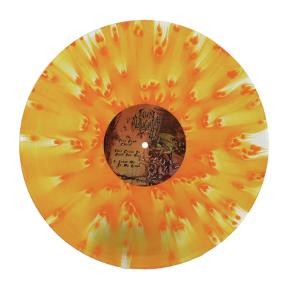 NUNSLAUGHTER / BLOOD – Split S/T LP (clear/orange vinyl)