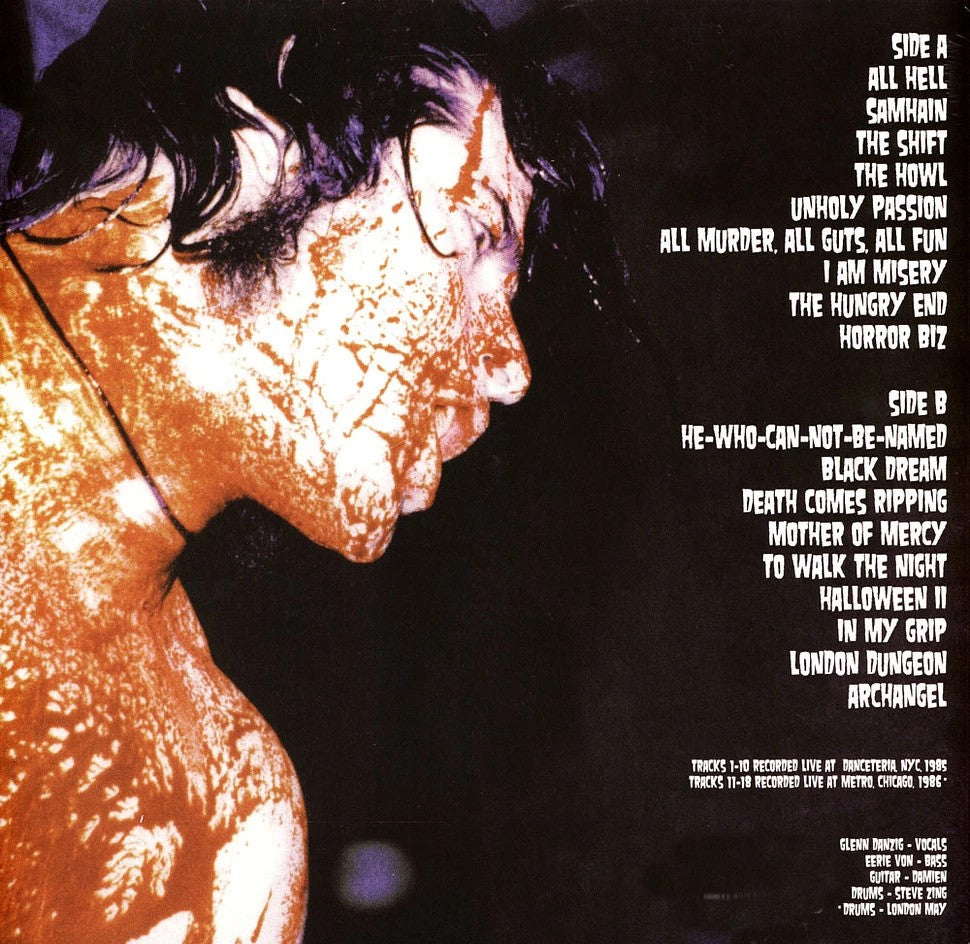 SAMHAIN – Live 85-86 LP