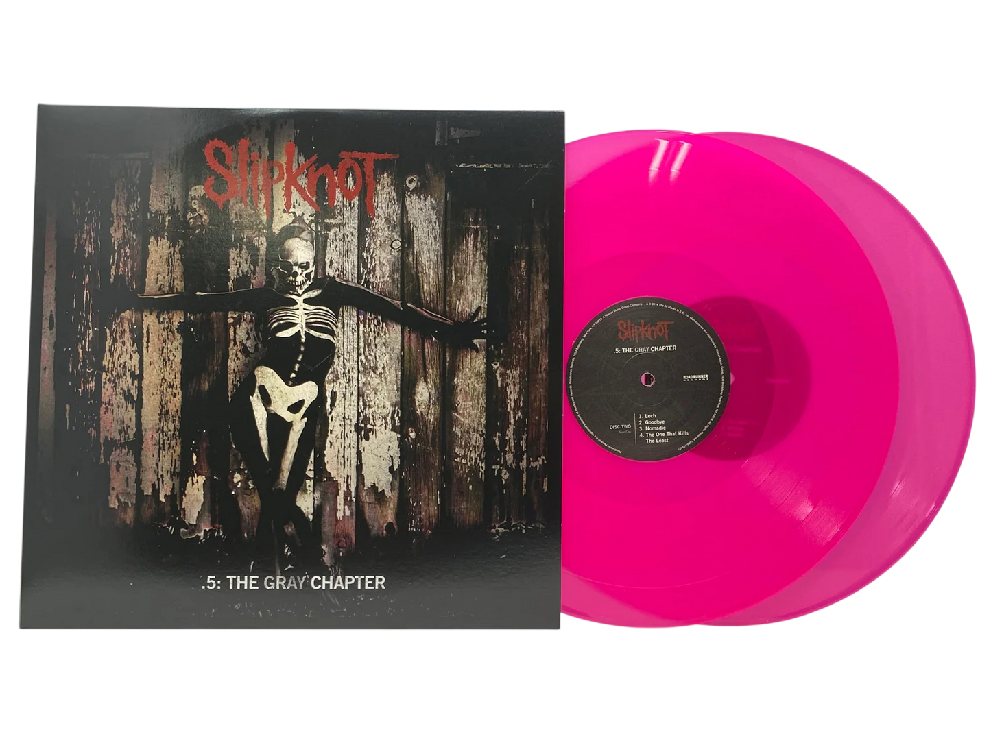 SLIPKNOT – .5: The Gray Chapter 2xLP (pink vinyl)