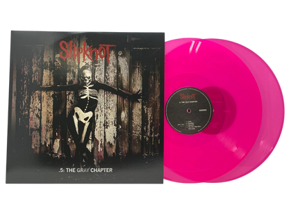 SLIPKNOT – .5: The Gray Chapter 2xLP (pink vinyl)