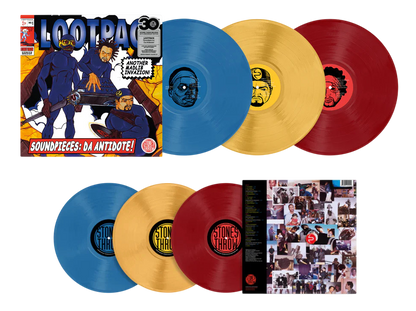 LOOTPACK – Soundpieces • Da Antidote! 3xLP (primary colors vinyl)