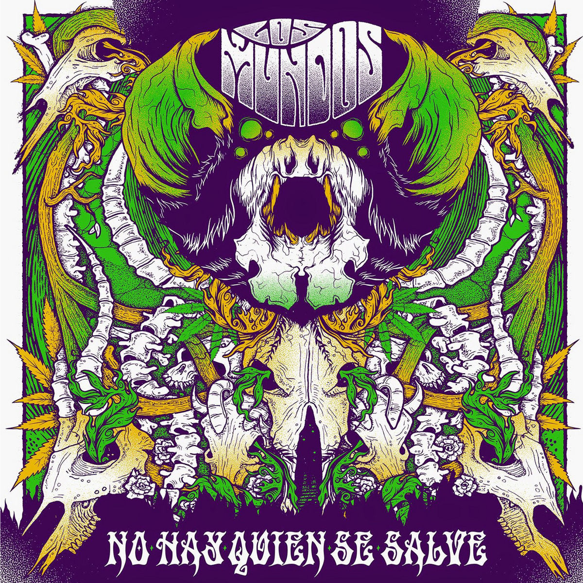 LOS MUNDOS – No Hay Quien se Salve LP (green/purple swirl vinyl)
