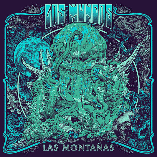 LOS MUNDOS – Las Montañas LP (aqua vinyl)