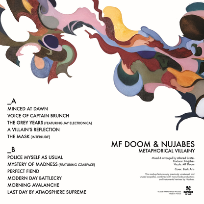 MF DOOM / NUJABES – Metaphorical Villainy LP