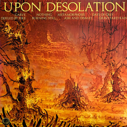 MORTUOUS – Upon Desolation LP (orange vinyl)