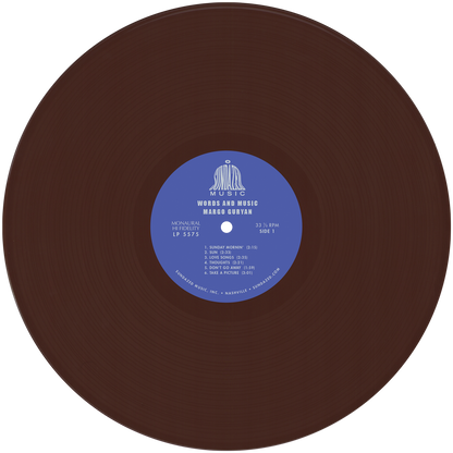 MARGO GURYAN – Take A Picture LP ("Brunette" brown vinyl)