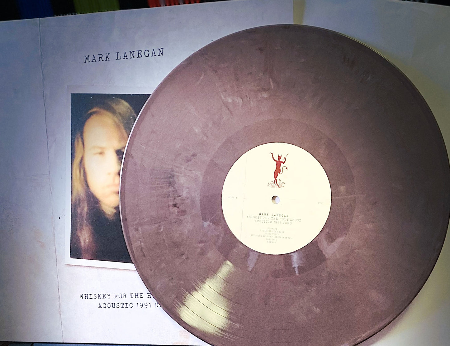 MARK LANEGAN – Whiskey For The Holy Ghost • Acoustic 1991 Demo LP (marbled color vinyl)