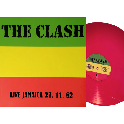 CLASH – Live Jamaica 27.11.82 LP (red vinyl)