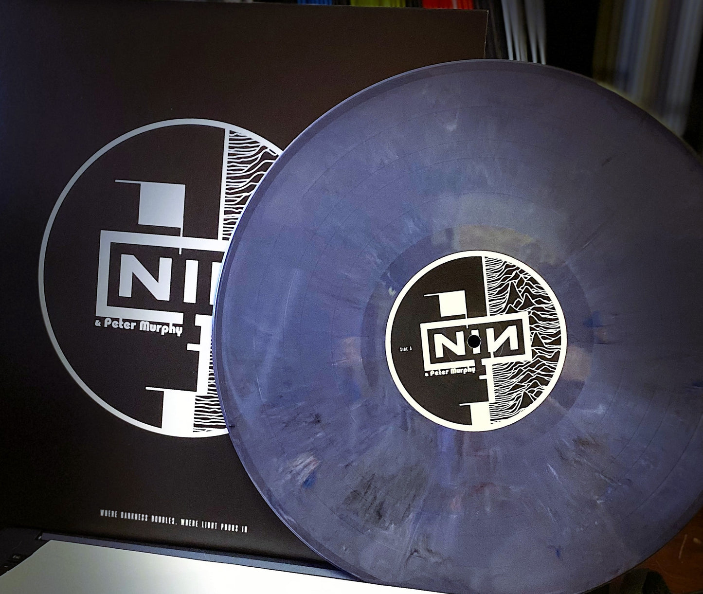 NINE INCH NAILS / PETER MURPHY – Where Darkness Doubles, Where Light Pours In LP (color vinyl)