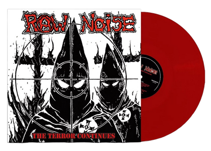 RAW NOISE – The Terror Continues LP (red vinyl)