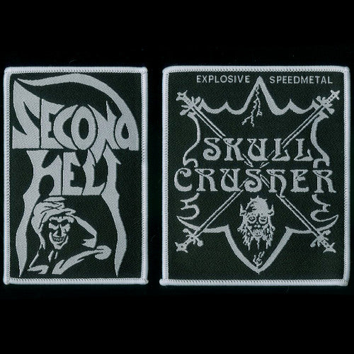 SECOND HELL / SKULL CRUSHER – Metal Deadness LP (lilac vinyl)