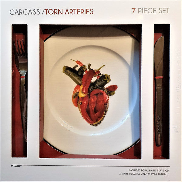 CARCASS – Torn Arteries 2xLP + CD Box Set (splatter vinyl)