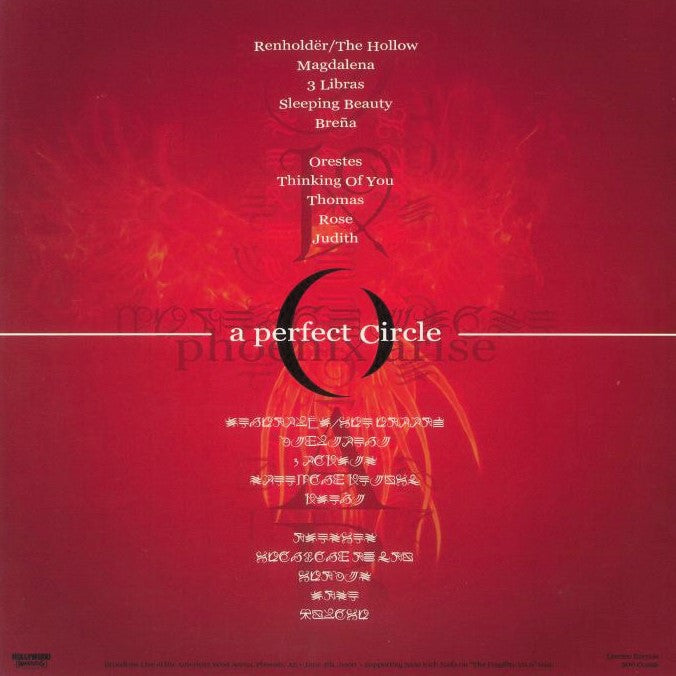 PERFECT CIRCLE – Phoenix Arise LP