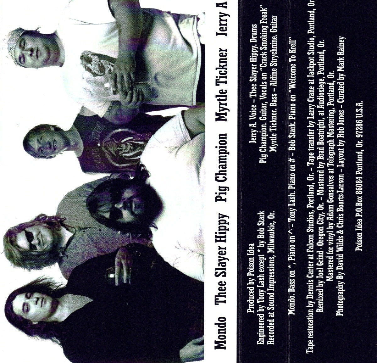 POISON IDEA – Feel The Darkness Cassette