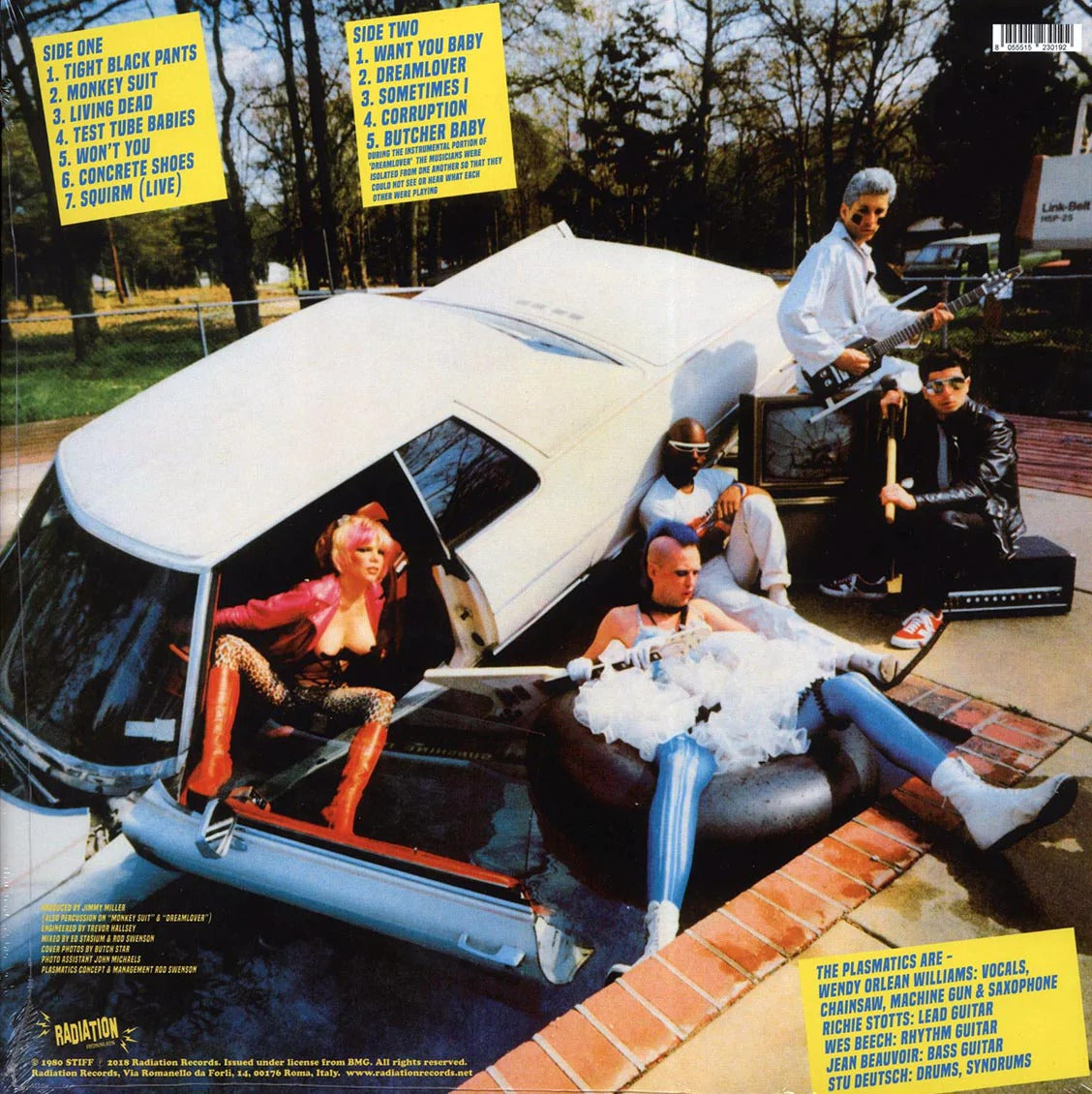 PLASMATICS – New Hope For The Wretched LP