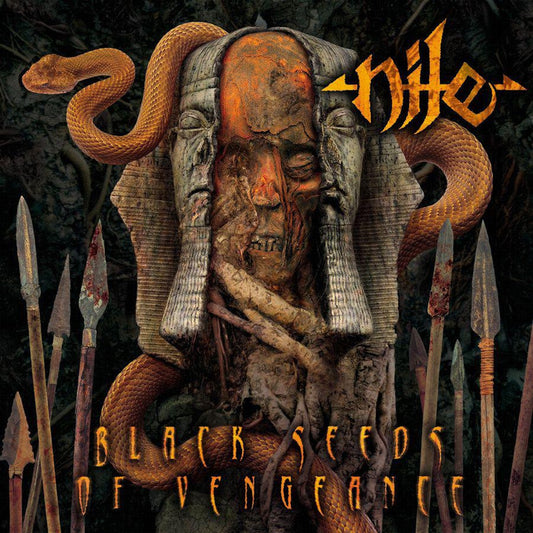 NILE – Black Seeds of Vengeance LP (orange/black ice splatter vinyl)