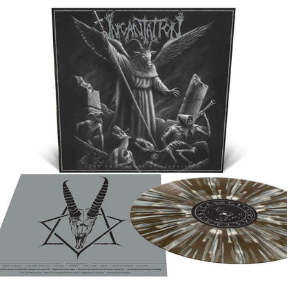 INCANTATION – Upon The Throne Of Apocalypse LP (black ice splatter vinyl)