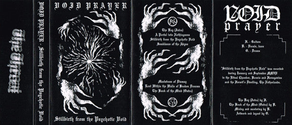 VOID PRAYER – Stillbirth From The Psychotic Void Cassette