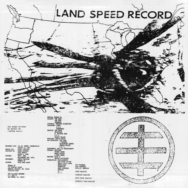 HÜSKER DÜ – Land Speed Record LP (#3 - Savage Young Dü)