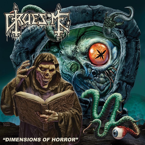 GRUESOME – Dimensions Of Horror LP (green translucent vinyl)