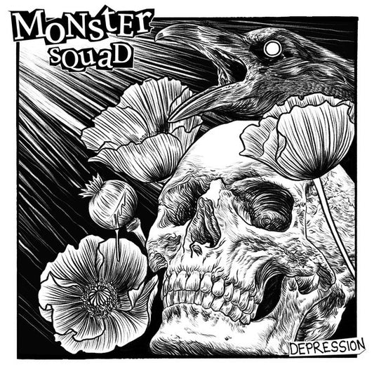 MONSTER SQUAD – Depression LP (neon pink/blue splatter clear vinyl)