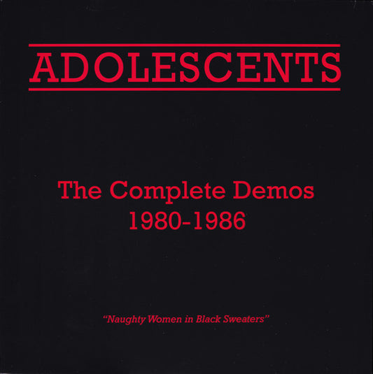 ADOLESCENTS – The Complete Demos 1980-1986 LP (color vinyl)