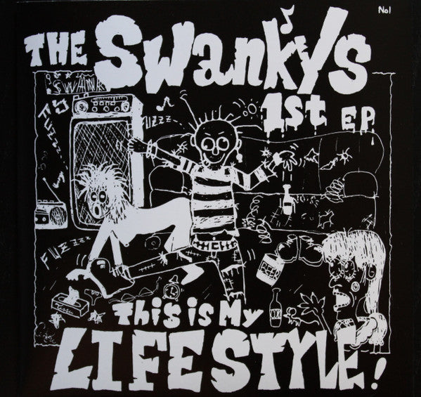 SWANKYS – This Is My Lifestyle! 7" (green vinyl)